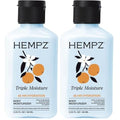 Hempz Sensitive Skin Herbal Body Moisturizer with Oatmeal, Shea Butter for Women and Men,2.25 oz. -Premium,Soothing Body Lotion with Hemp/Cocoa/Mango Seed for Dry Skin -Skin Care Products