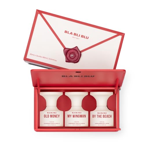 Men's Perfume Gift Set - 3x30ml Long-Lasting Woody & Musky Fragrances