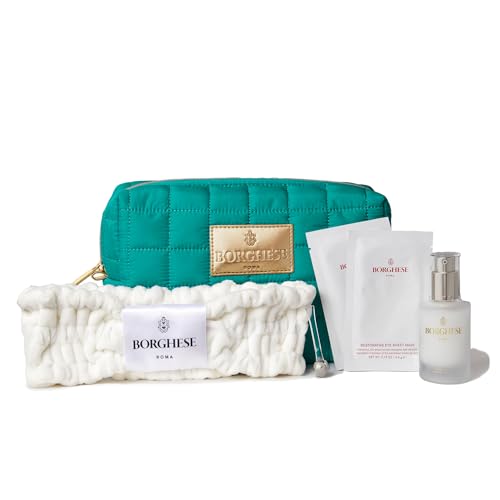 Borghese Spa Lift Eyes Kit ? Lifting Eye Cream, Sheet Masks, Headband, Massage Roller