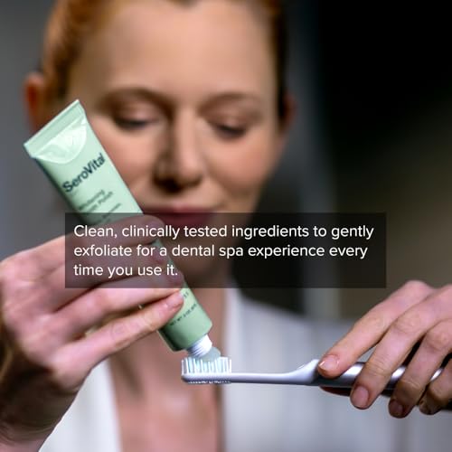 Gentle Whitening Tooth Polish with Natural Enzymes - Safe Stain Removal & Brightening