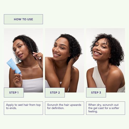 Maria Nila Luscious Curl Definer Hydrating Gel 4.2 Fl Oz - Light Hold, Vegan, Swedish Made