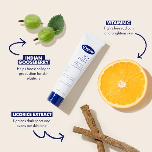 Dermisa Skin Fade Cream with Vitamin C & Licorice - Dark Spot Corrector 1.78 Oz Pack of 3