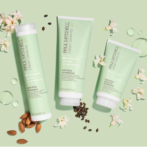 Paul Mitchell Clean Beauty Anti-Frizz Shampoo, Smoothes Hair, Calms