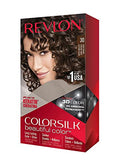Revlon ColorSilk Hair Color Dark Brown Pack of 5 - Permanent Hair Dye
