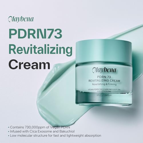 Revitalizing Face Moisturizer with 73% Plant PDRN - Korean Skin Care Cream