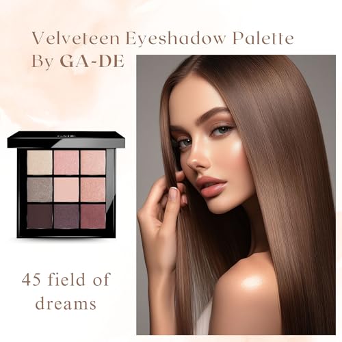 Velveteen Eyeshadow Palette By GA-DE COSMETICS - 45 field of dreams