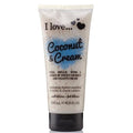 I Love Coconut and Cream Exfoliating Shower Smoothie - Exfoliating Body Scrub and Body Wash - Cleanse and Soften Skin - Coconut Scent - 6.8 oz