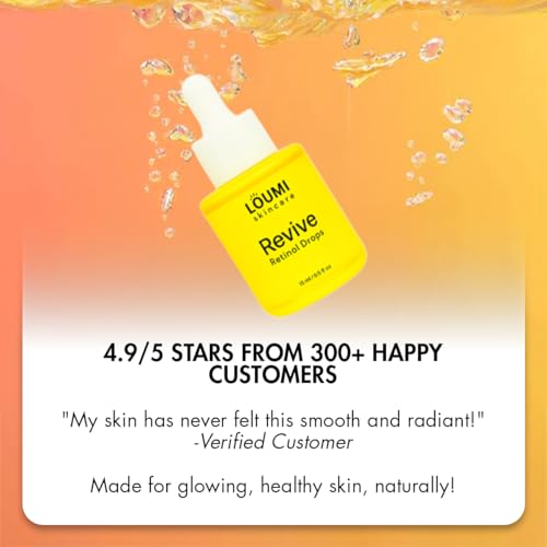Revive Retinol Night Serum with Hyaluronic Acid & Botanical Oils - Lightweight, Vegan & Cruelty-Free – 20ml