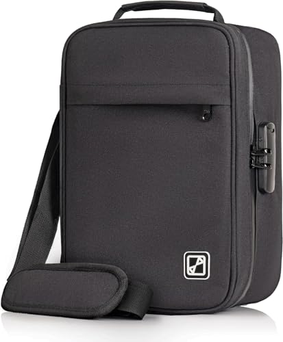 Medium Storage Organizer Case with Combination Lock & Carbon Lining
