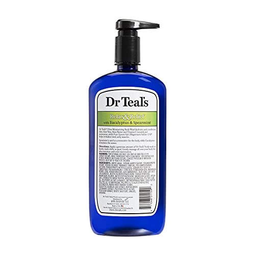 Eucalyptus & Spearmint Body Wash Gift Set - 3 Pack, 24oz Each for Relaxation