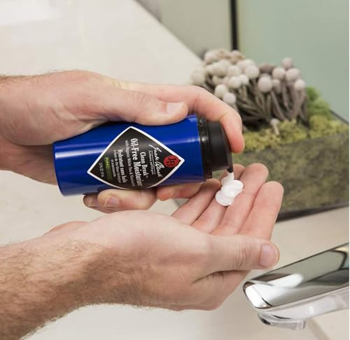 Jack Black Oil-Free Face Moisturizer for Men - Light Hydrating Skincare, 3.3 Fl Oz