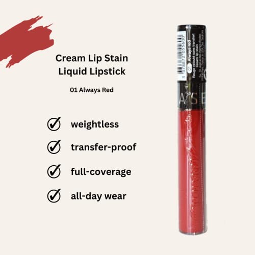 Sephora Collection Holiday Surprise Makeup Gift Set:: Cream Lip Stain in 01 Always Red and Eyeliner Pencil To Go in Deep Brown