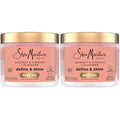 SheaMoisture Define&Shine Edge Gel + Flaxseed Coconut&Hibiscus Holds and Controls Edges All Day Infused With Glycerin,Coconut Oil and an Invigorating Sweet Scent Paraben-Free Hair 3.5 OZ,(Pack of 2)