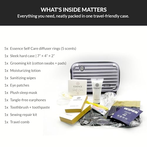 HONÉ White Travel Toiletry Kit for Women – Compact Organizer Case