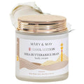 Mary&May SEOUL EDITION Shea Butter & Rice Bran Body Cream - Korean Vegan Boby Moisturizer for Dry and Sensitive Skin with Ceramide - Fragrance Free Body Butter, 8.45oz.
