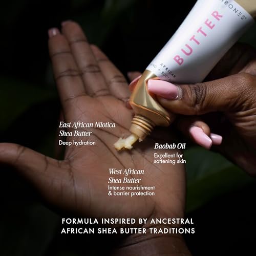 54 Thrones African Shea Body Butter for Dry Skin, Nourishing & Fast-Absorbing