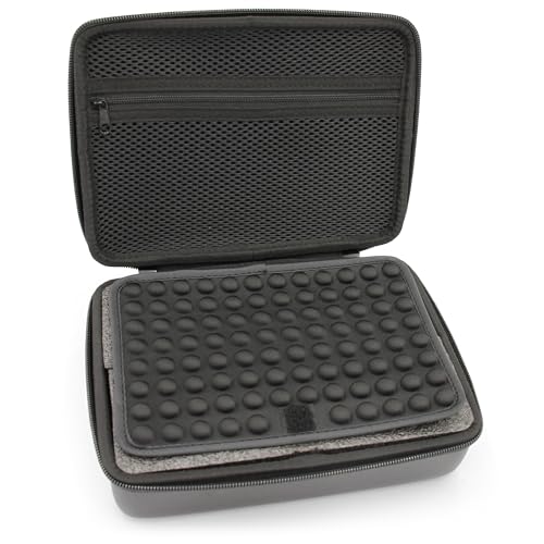 Clipper Blade Storage Case Holds 20 Blades & Guards Organizer for Barbers and Stylists