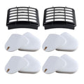 Vacuum Filter Replacement Set for Shark Navigator Lift-Away NV350 NV351 NV352 NV354 NV355 NV356 NV357 NV358 NV360 NV361 NV370 NV380 NV391 UV440 UV490 UV500 UV540 UV541 UV550 CU500 CU510 ZU503AMZ