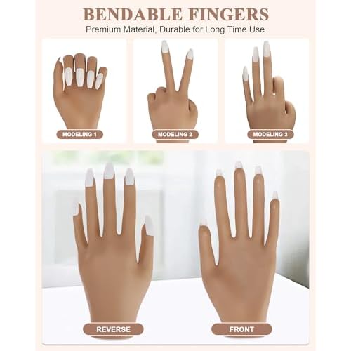 Dashing Diva GelXtend Nail Set - Graceful Girl - Nude Ombre Nails - Lasts Up to 14 Days - Gel Nails - No-Soak, Easy Removal
