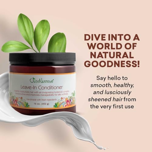 Multitasking Leave-In Conditioner for All Hair Types - Frizz Control & Shine