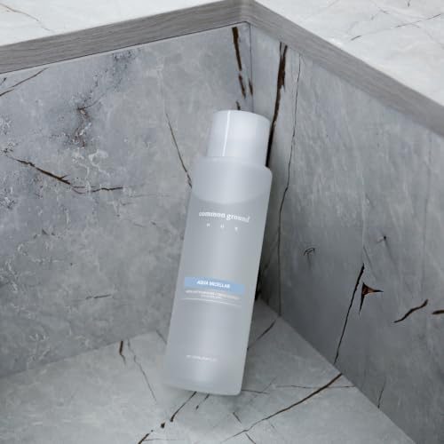 COMMON GROUND NUE Aqua Micellar Water Makeup Remover 8.4 Fl Oz Pack of 2 - Sensitive Skin