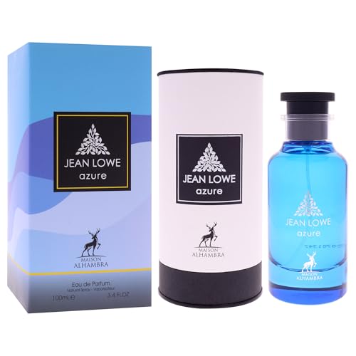 Unisex Jean Lowe Azure Eau de Parfum Spray - Maison Alhambra 3.4 oz