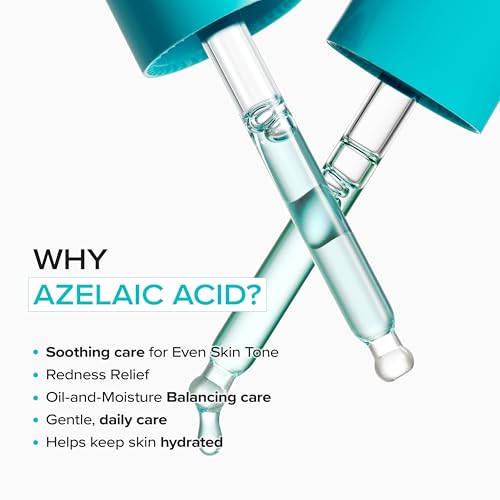 Azelaic Acid Serum 10% for Blemish-Prone Skin - Lightweight, Soothing & Pore Refining