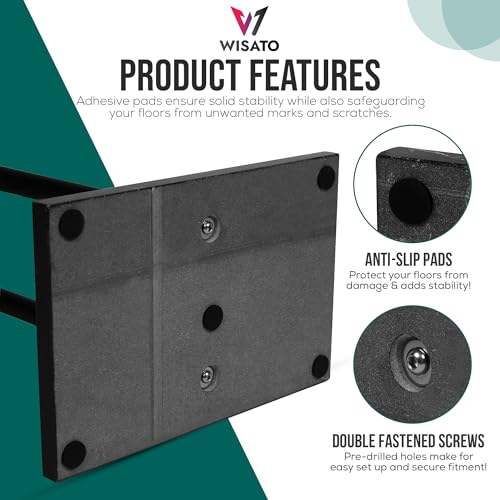 Matte Black Freestanding Towel Rack with Marble Base - Modern Bathroom Organizer