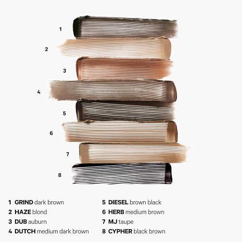 Milk Makeup KUSH High Roll Brow Tint - Medium Brown, 24-Hour Water-Resistant Volumizing Brow Gel