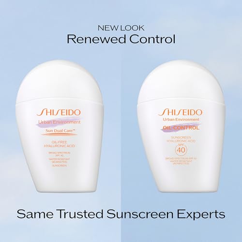 Shiseido Urban Environment Oil-Control Sunscreen 30mL Face Primer SPF40 Hydrating Mattifying