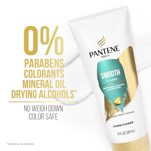 Pantene Pro-V Smooth & Sleek Shampoo & Conditioner Duo Set 12-12.6 Fl Oz