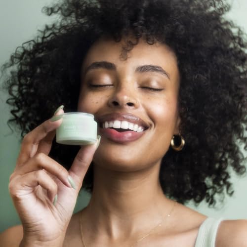NCLA Beauty Sleep Overnight Lip Mask - Lip Mask for Women - Nourishes and Hydrates with Castor Seed Oil and Shea Butter - Cucumber Mint - 0.5 oz