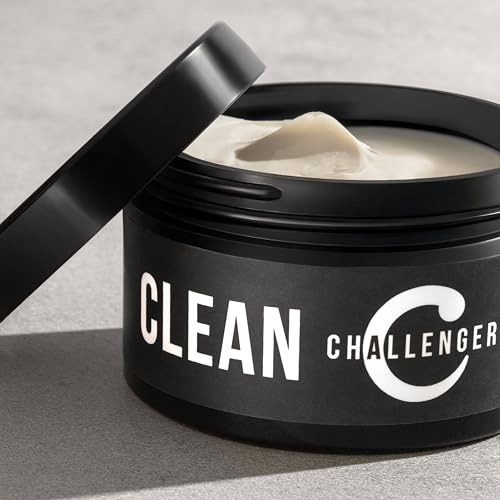 Challenger Fragrance-Free Hair Pomade 3oz - Medium Firm Hold, Non-Comedogenic, Water Soluble