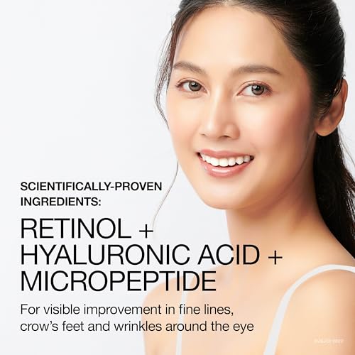 Neutrogena Rapid Wrinkle Repair Retinol Pro+ Eye Cream 0.5 oz - Anti-Aging Dark Circles & Wrinkles
