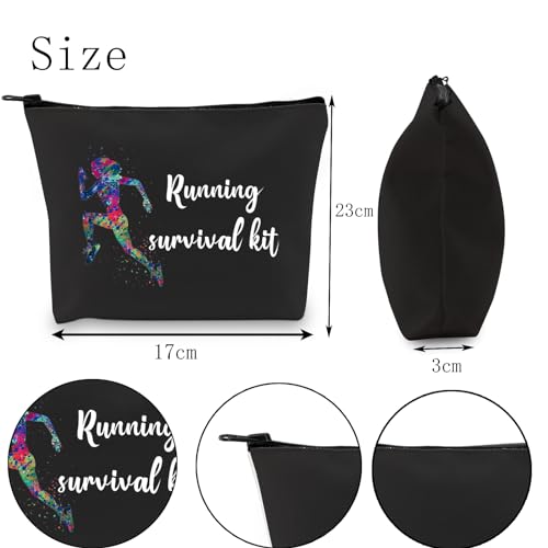 POFULL Running Gifts for Her - Survival Kit with Cosmetic Bag for Runners