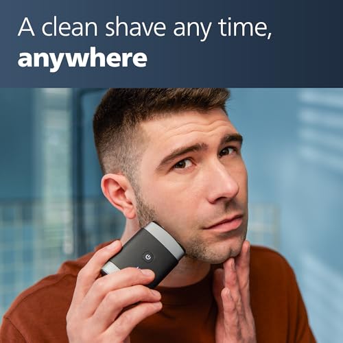 Portable Electric Shaver for Men - Wet & Dry Rechargeable Razor