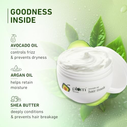 Plum Avocado NourishUp Hair Mask for Frizz Control - 250g