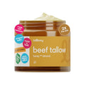 Grass-Fed Beef Tallow Balm for Skin - Honey Almond, 4 oz - Soothes Eczema & Sensitive Skin