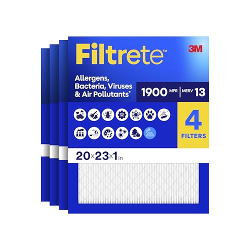 Filtrete 20x23x1 Air Filter MERV 13 MPR 1900 - 3-Month HVAC Filter
