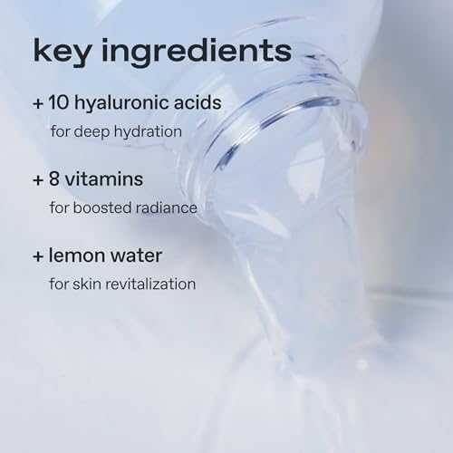Glow Lemon Vitamin Toner - Hydrating Facial Toner for Radiance - 10 Fl Oz (Pack of 1)