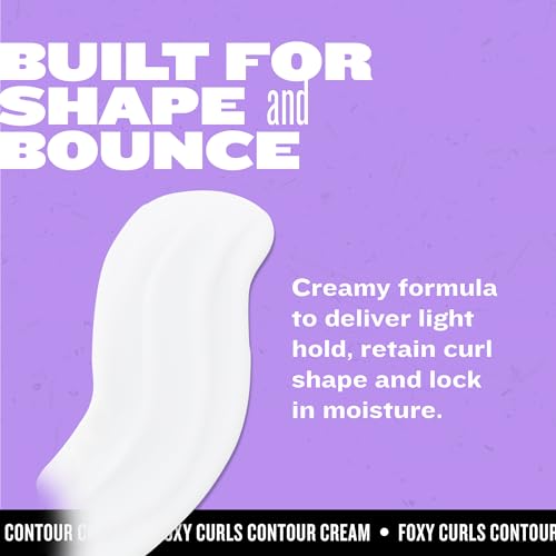 Scented Curl Cream for Wavy & Curly Hair - 6.76 Oz Pack of 2 - Anti-Frizz & Nourishing