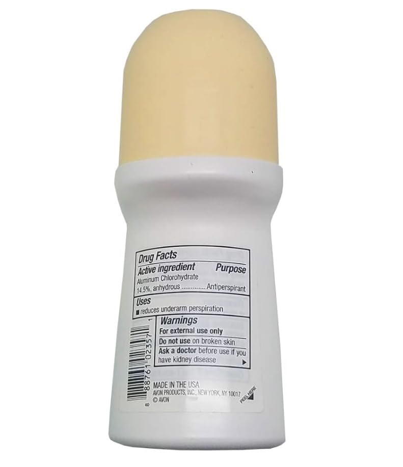 AVON Far Away Jasmine Roll-On Antiperspirant Deodorant 2.6 oz Pack of 6