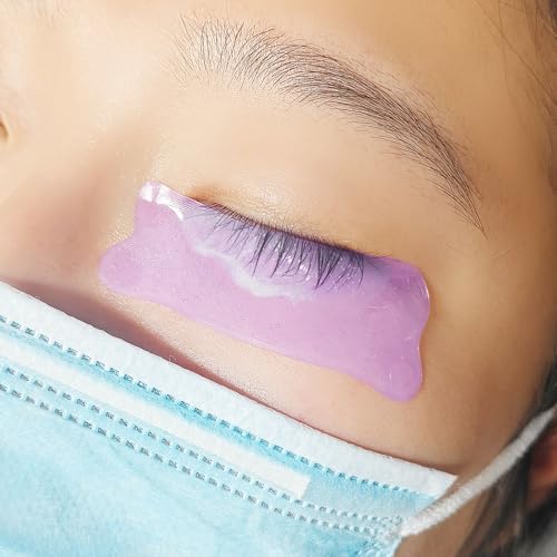 PERMANIA Lash Lift Pads Softening, 2Pcs Professional Korean Lash Lift Ultra Thin Eyebrow Covering Film (Orange)