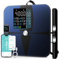 Lepulse Smart Body Scale Black with 8 Electrodes - Body Composition & Fat Analysis