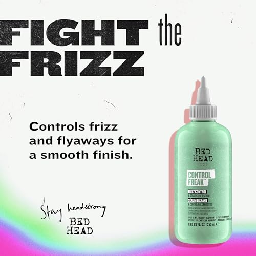Hair Serum for Curly Frizzy Hair Control & Shine - 8.6 fl oz (Pack of 2)