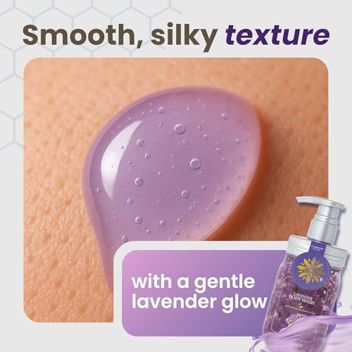 CLARIMOND Honey & Lavender Luxury Body Wash Bundle | Paraben, Phthalate, & Sulfate Free Shower Gel