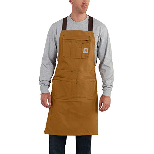Carhartt Men's Duck Apron - One Size, Brown Workwear Apron