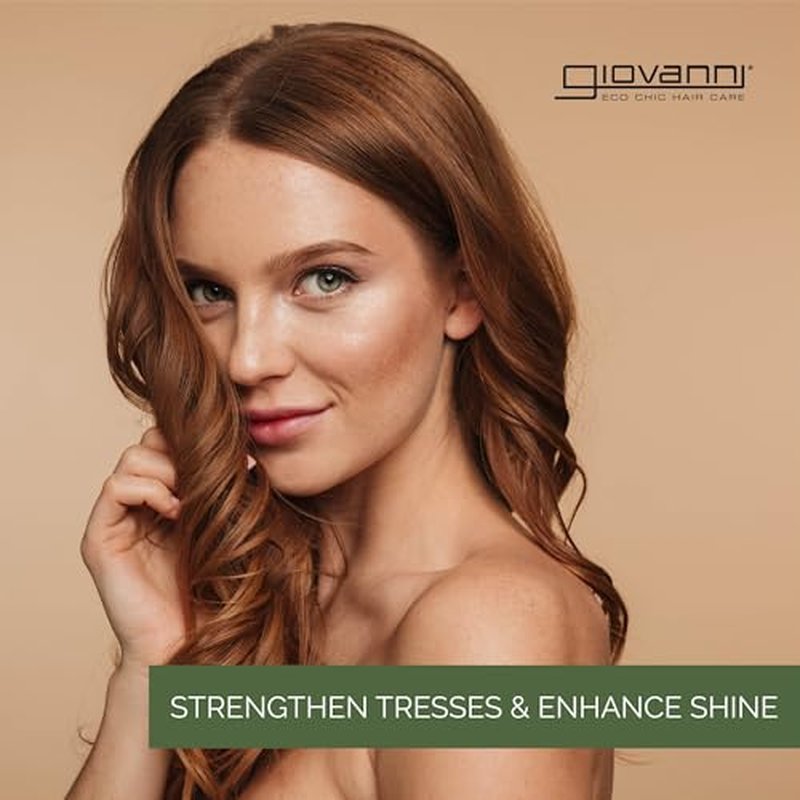 GIOVANNI Tea Tree Triple Treat Invigorating Shampoo & Conditioner Set - Cooling Peppermint, Eucalyptus, Rosemary, Helps Dry, Flaky Scalp, Salon Quality, Vegan, Cruelty Free, Paraben Free - 24 oz Each