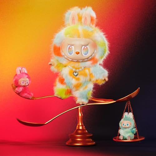 POP MART The Monsters Rock Universe Vinyl Plush Doll - 14.6 Inch Cute Home Decor & Gift