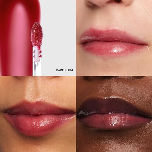 Lip Plumping Serum - Bare Plum 08 Hydrating & Conditioning Lip Oil with Botanical Oils & Hyaluronic Acid